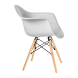 Кухонный стул Ergozen Eames DAW Pro белый